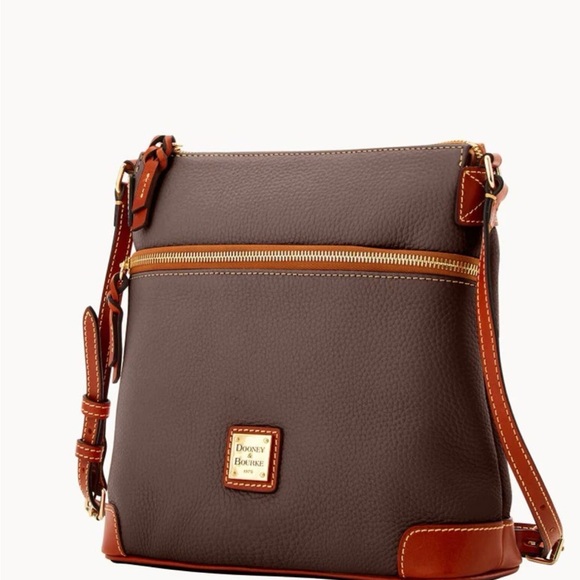 Dooney & Bourke Handbags - DOONEY & BOURKE PEBBLE GRAIN CROSSBODY HANDBAG - ELEPHANT